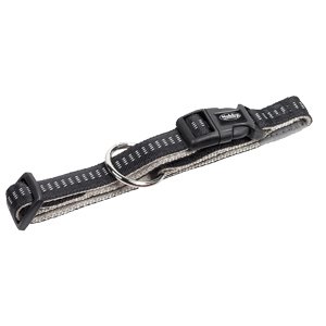 COLLAR NYLON SUAVE AGARRE NEGRO T-L/XL